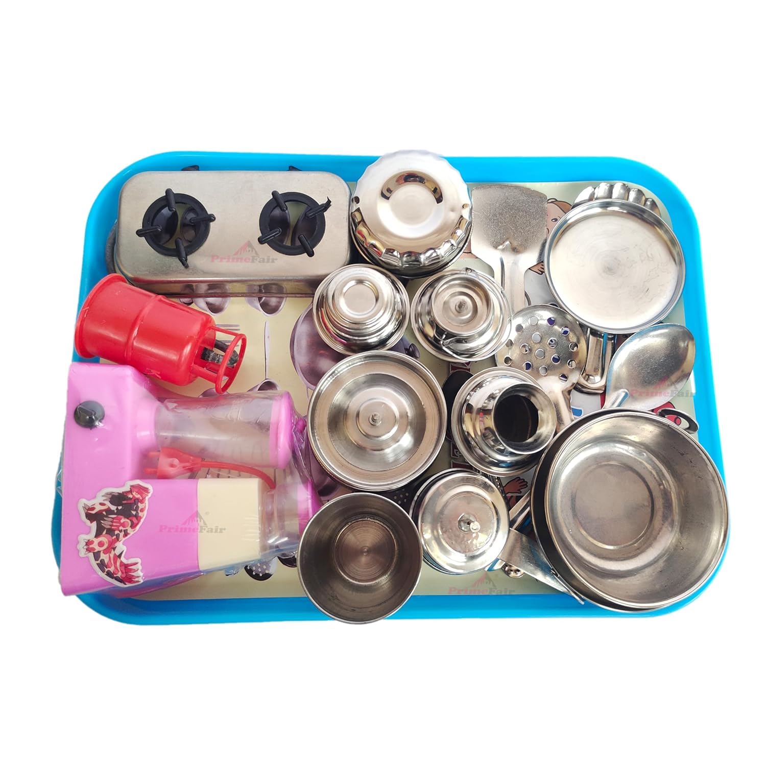 ROSEFAIR 18 Pcs Stainless Steel Kids Cooking Utensils Set, Pretend Play Pots Pans Toy Cookware Kit, Role Play Educational Toys for Toddlers (B0D98TDH46) Amazon Price History, Amazon Price Tracker