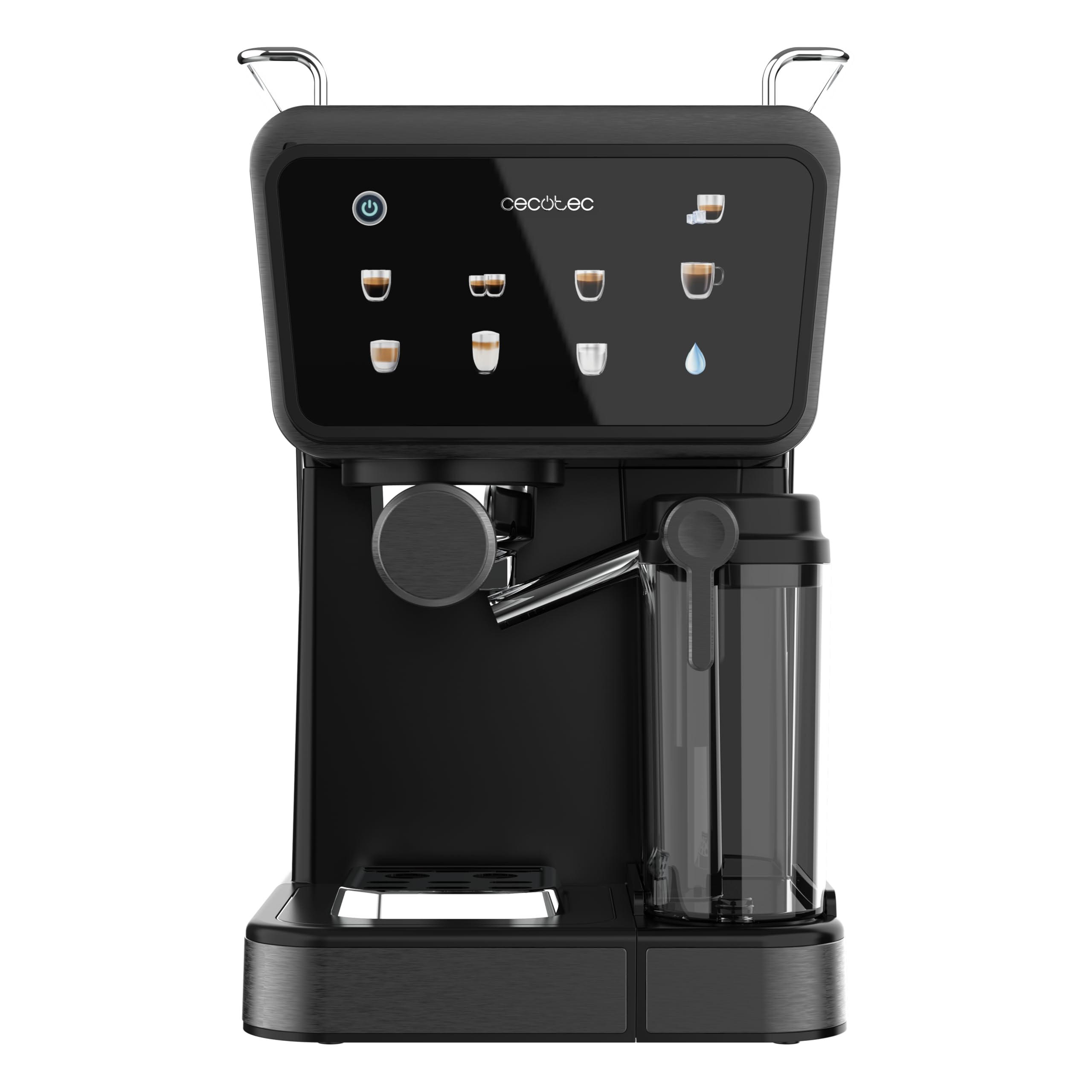 Cecotec Power Espresso Touch ColdBrew Latte Espressomaschine 1350 W 20 Bar Touch-Display 1,5 L Wassertank
