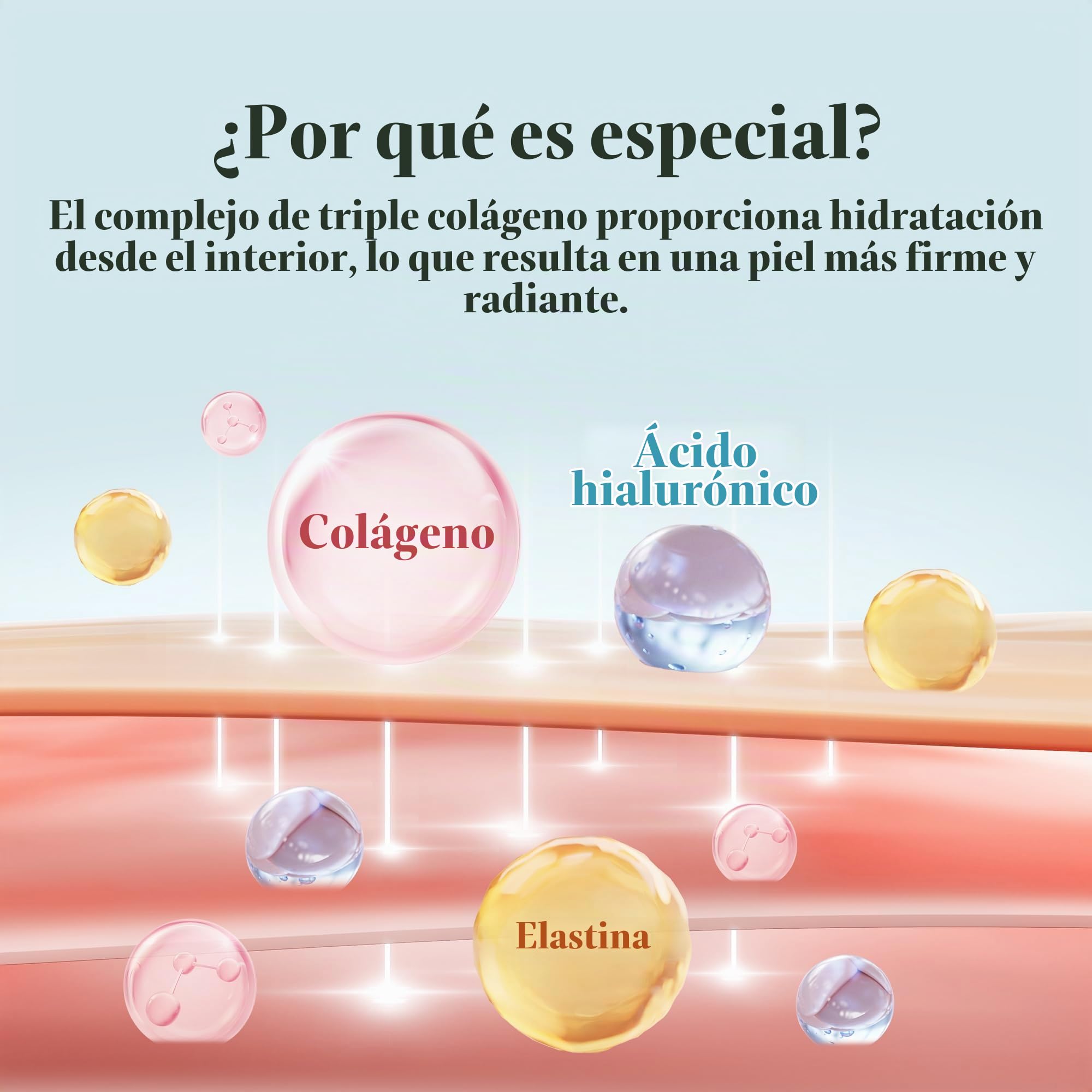 medicube Dúo para el Cuidado Reafirmante en Casa: Booster Pro, Crema de Triple Colágeno