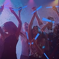 Vista 4 de 12 barras de luz de 14 pulgadas de grado industrial a granel de emergencia jumbo que brillan en la oscuridad, palillos brillantes grandes