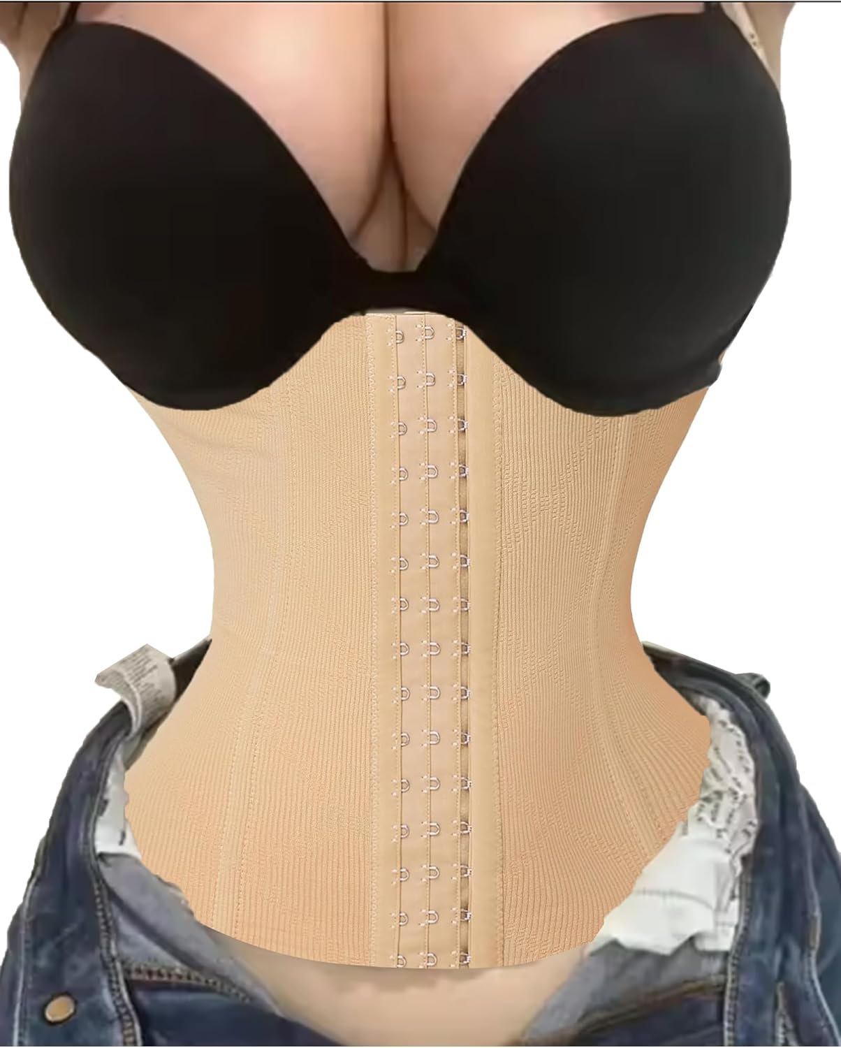 Waist Trainer Corset Shapewear Tummy Control Stomach Shapewear Waist Shaper Waist Cincher Women Postpartum Belly Band X-Large Beige