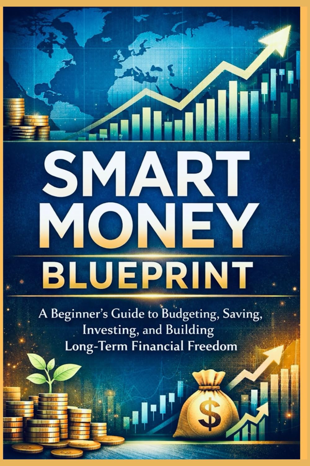 SMART MONEY BLUEPRINT: A Beginner’s Guide to Budgeting, Saving, Investing, and Building Long-Term Financial Freedom