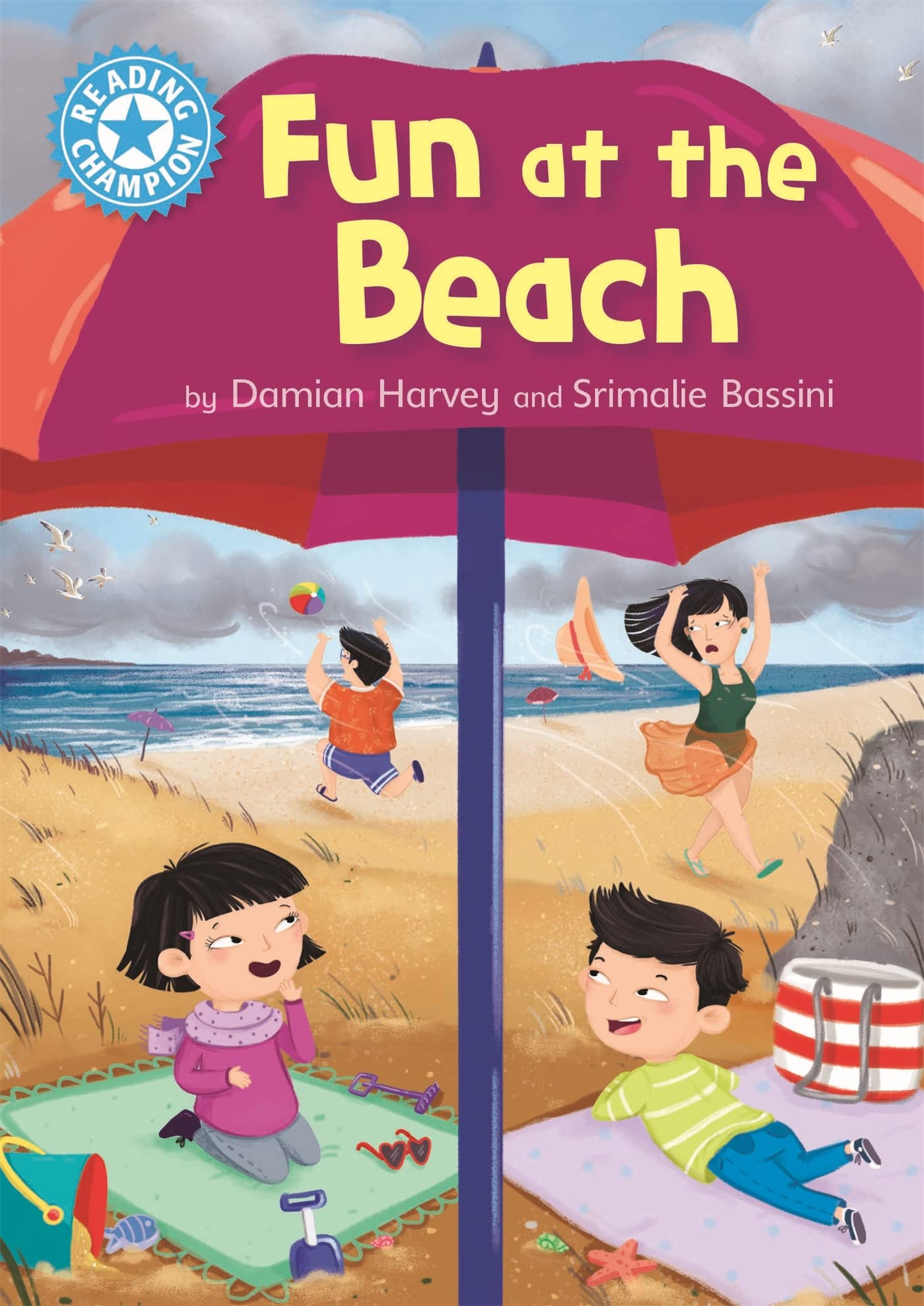 Fun at the Beach: Independent Reading Blue 4 (Reading Champion) By Damian Harve