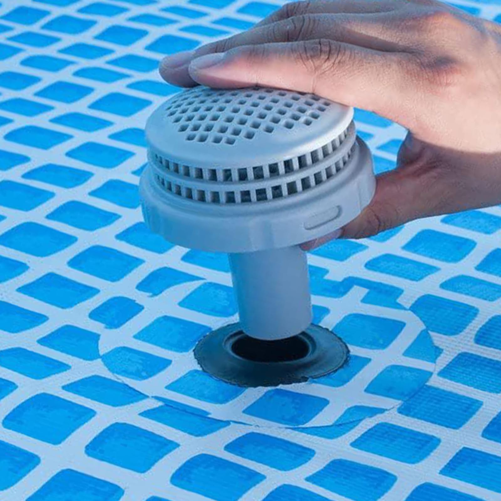 Piezas de piscina de suelo con filtro de salida y boquilla de entrada y tapón de tapón de piscina para 25022E 1500
