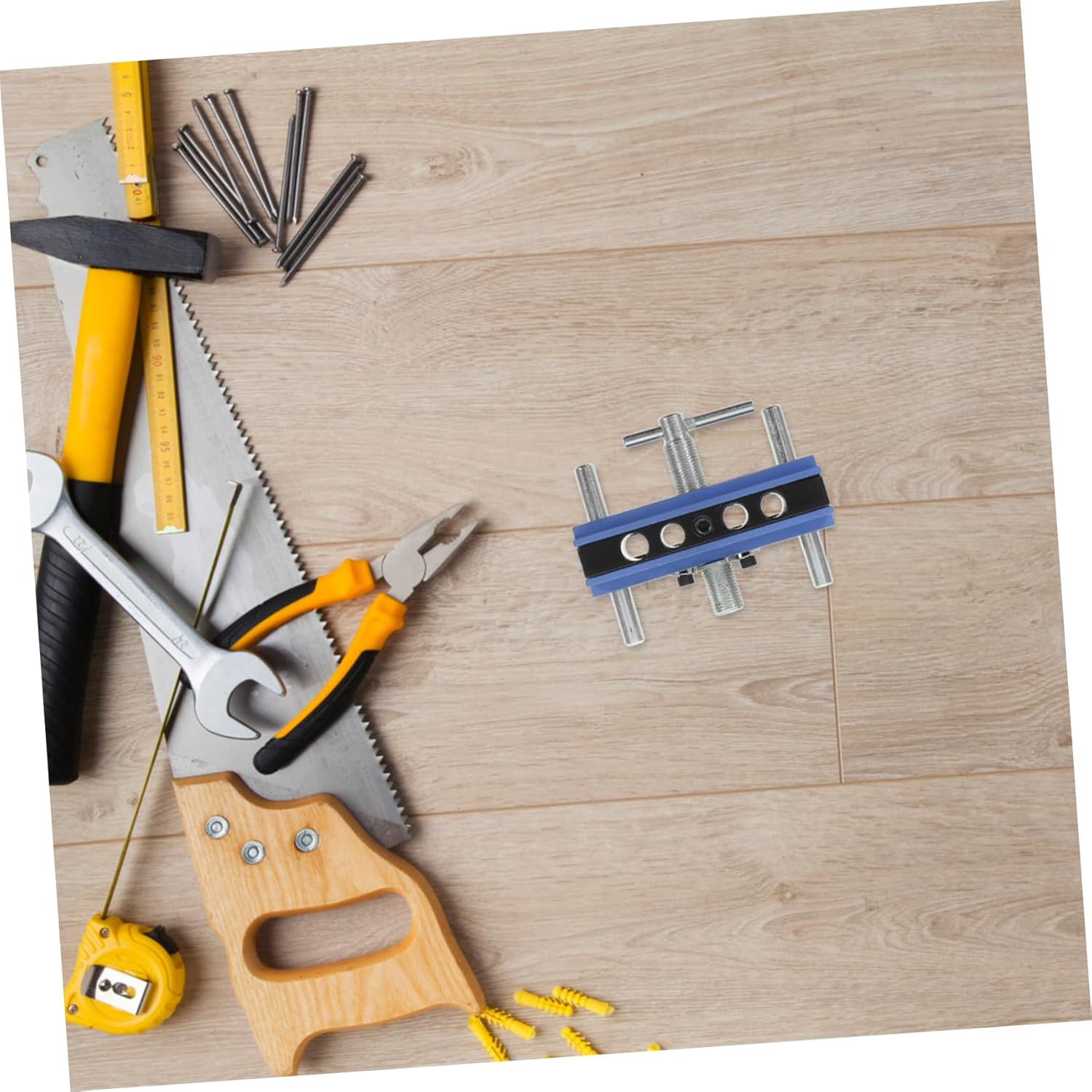 1set Pocket Hole Woodworking Drill Tool for Accurate Angled Hole Punching and Dowel Kit Projects