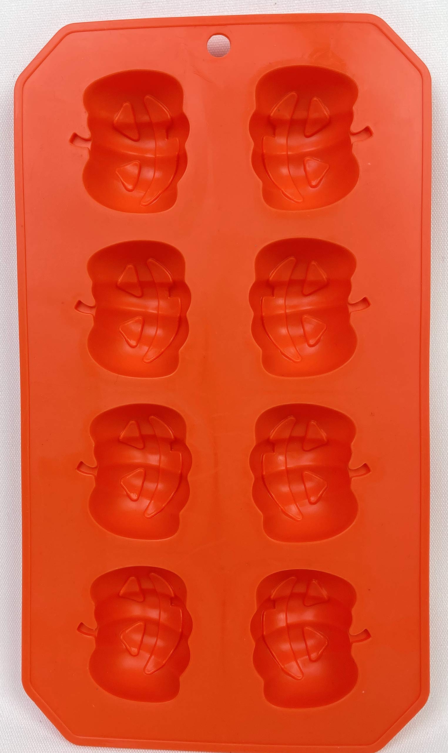 Juego de 3 bandejas para cubitos de hielo, molde para caramelos, gelatina, calavera, colmillo, calabaza