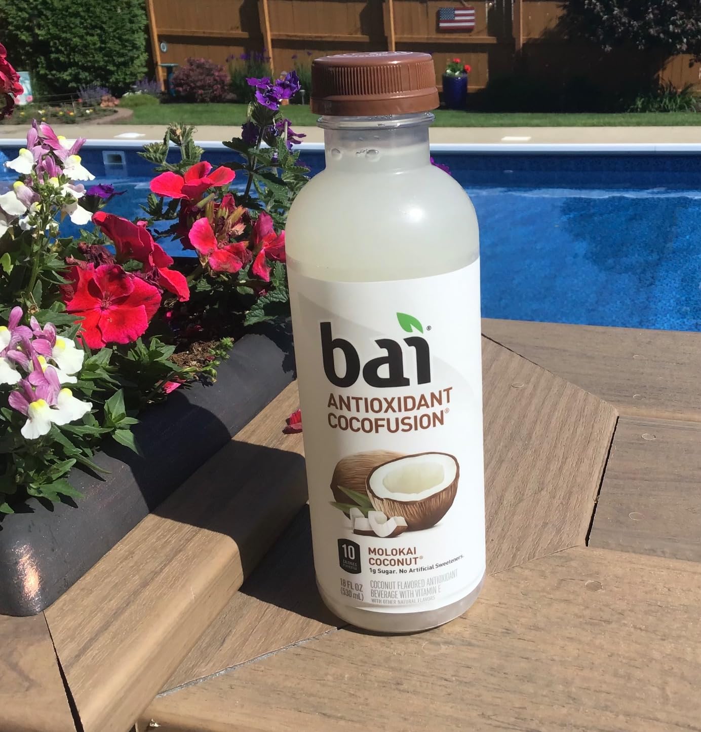 Bai Coconut Flavored Water, Molokai Coconut, Antioxidant