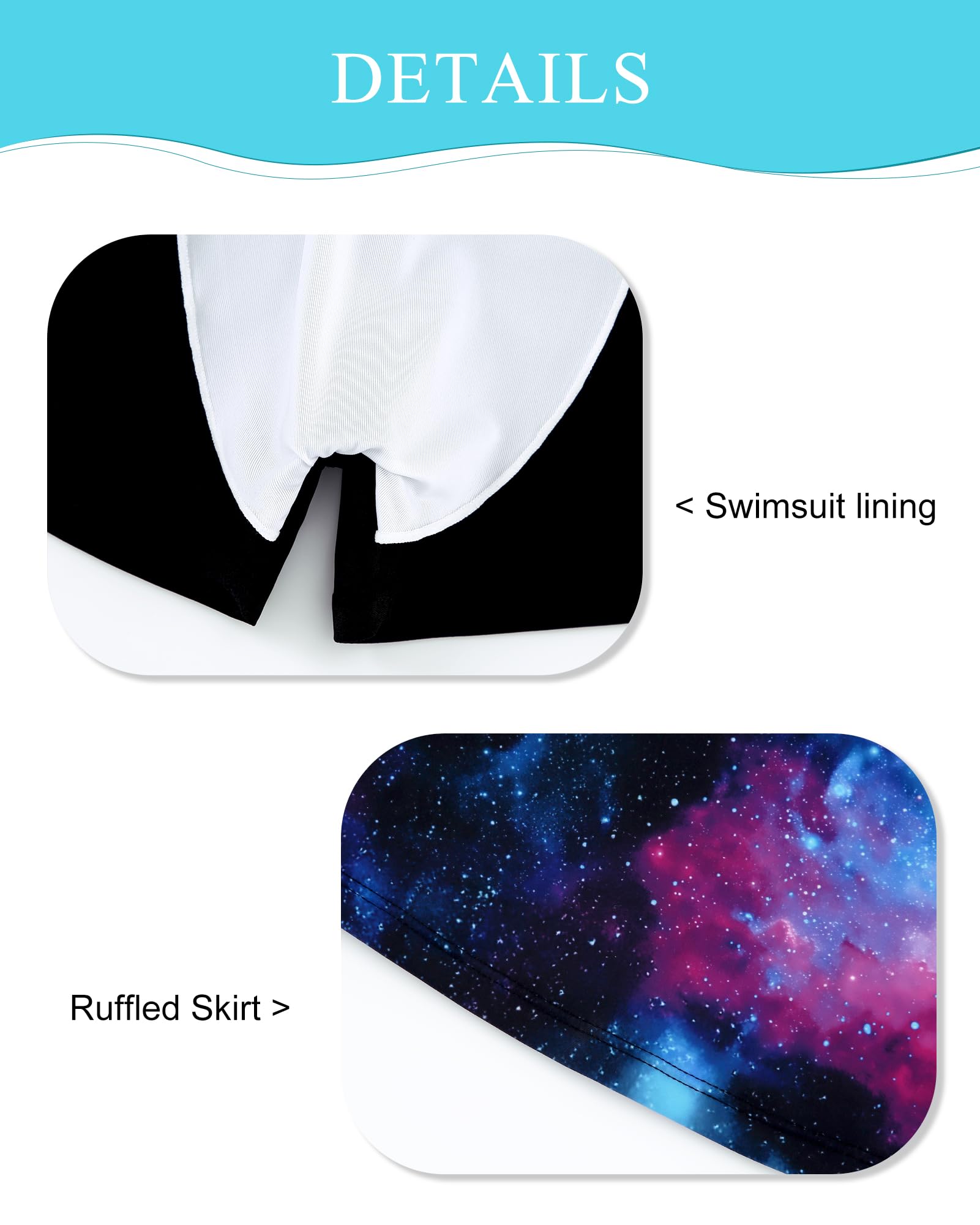Costume da bagno per ragazze con reggiseno imbottito, 2 pezzi, 7-16 anni, costume da bagno per ragazze ad asciugatura rapida, tankini costumi da bagno fluidi con pantaloncini da bagno per
