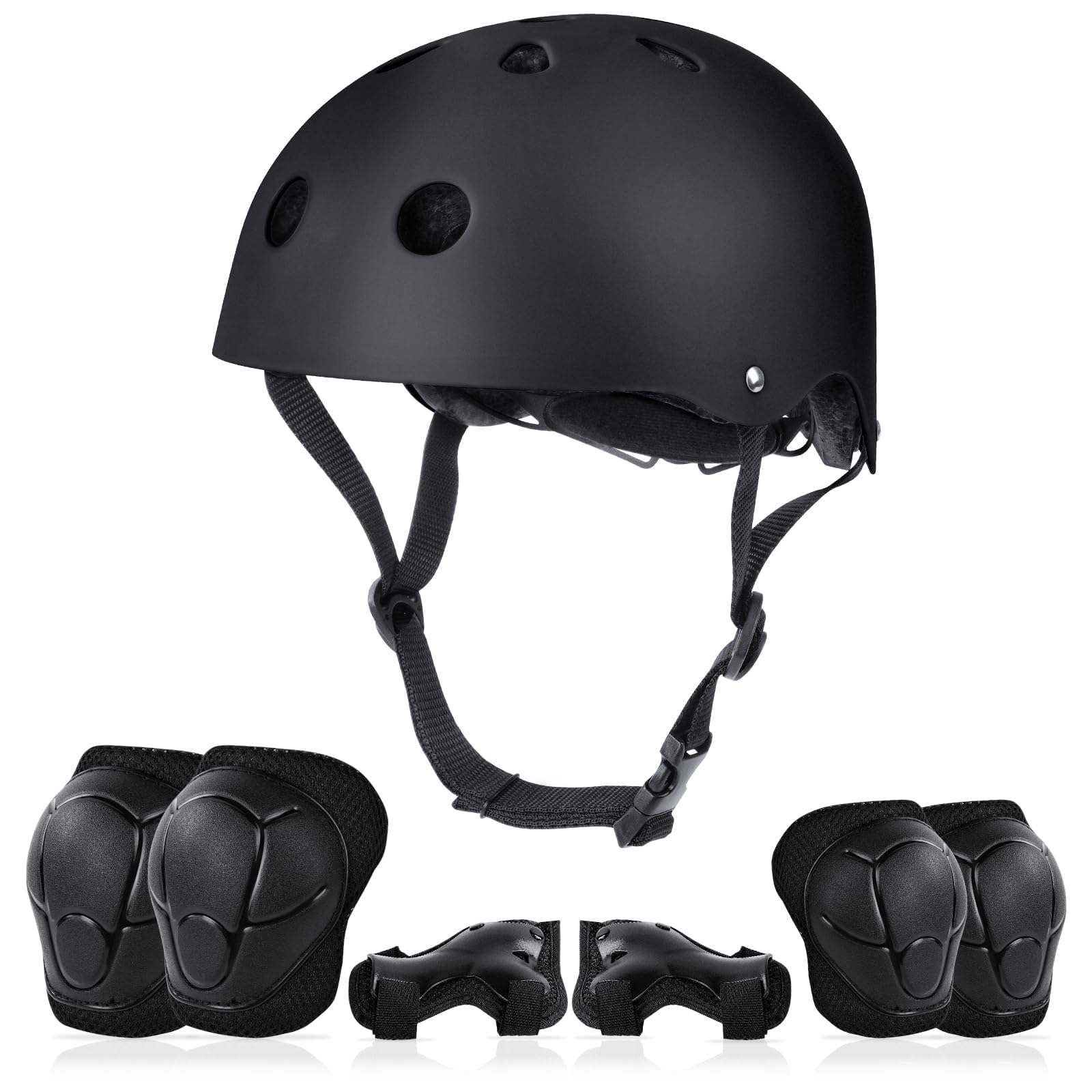 Flintronic Fahrradhelm für Kinder, 2 – 13 Jahre, Schutz-Set für Kinder, Helme für Skateboard, Roller, Roller, Sport, Fahrrad für Mädchen und Jungen