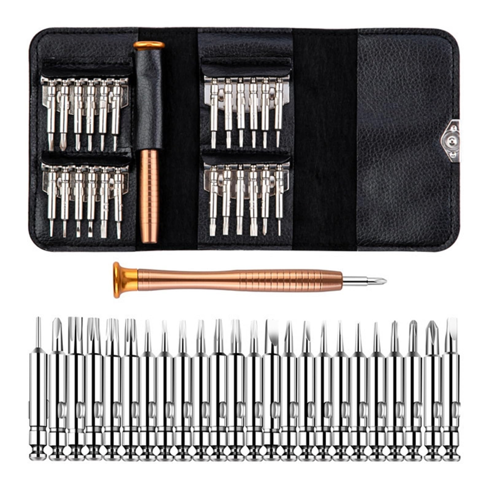 Screwdriver Bit Set, Magnetic Torx Phillips Bits for PC Phone Electronic Repair Work