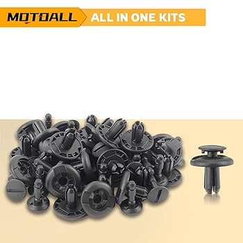 MOTOALL 20pcs 90914-0063 Cowl Vent Air Inlet Duct Push-Type