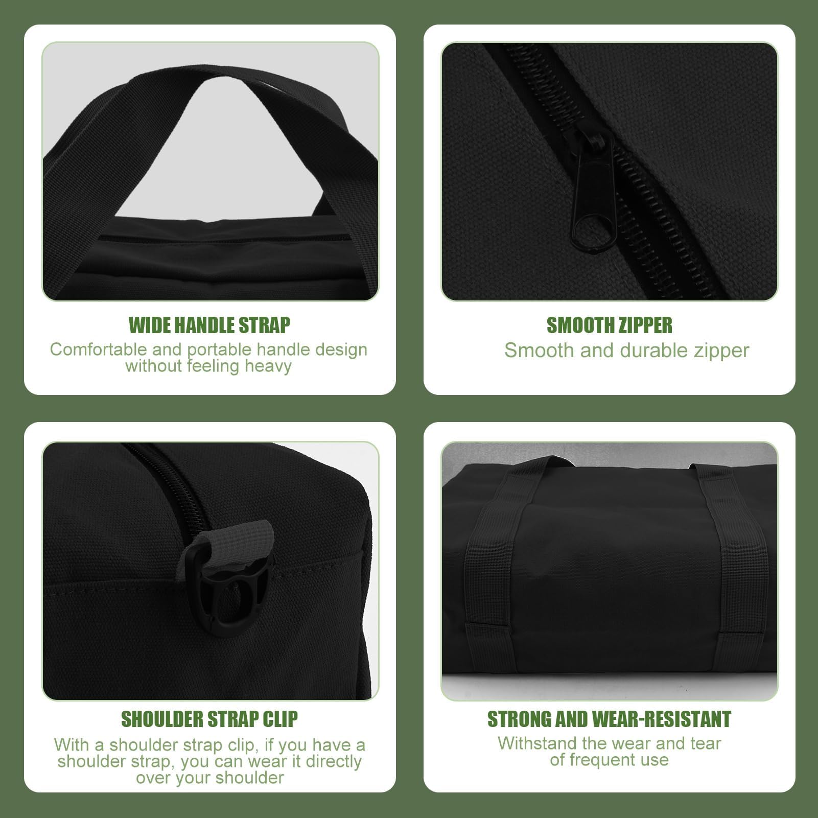 Pochette De Sac à Outils En Toile Résistante Pour Imperméable Pour Es