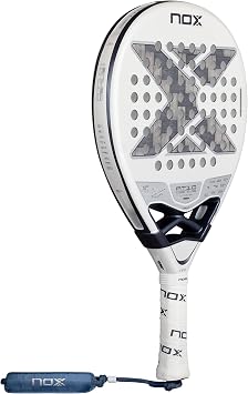 NOX Padel Racket AT10 Genius 12K Alum Xtrem Lite 2026 | Agustin Tapia Pala Padel | Weight Balance System, 12K Alum Carbon Face, HR3 White Eva Core | EOS Tunnel Agility, Custom Grip