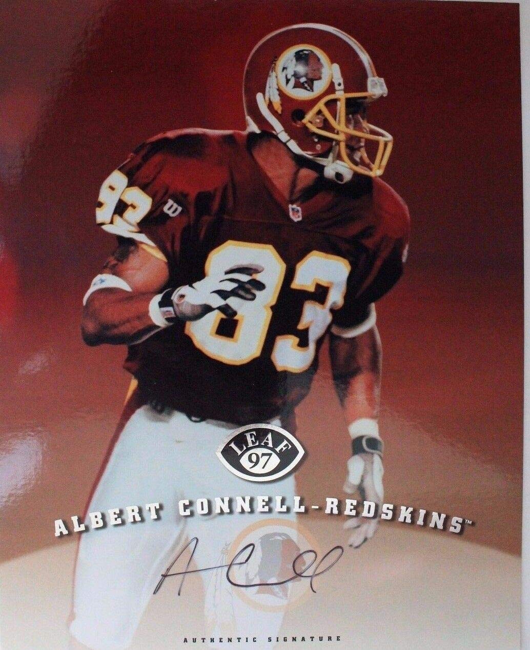 Amazon.com: ALBERT CONNELL Redskins Texas A&M 1997 NFL Leaf