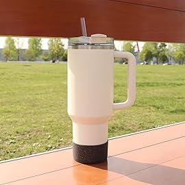 WORBSS Glitter Silicone Boot, Compatible with Stanley Tumbler H2.0 20 30 40oz & Hydro Flask 18-24oz, Accessories for Wide Mouth Water Bottles Protector Bottom Sleeve Cover Bumper As the Best Gfit