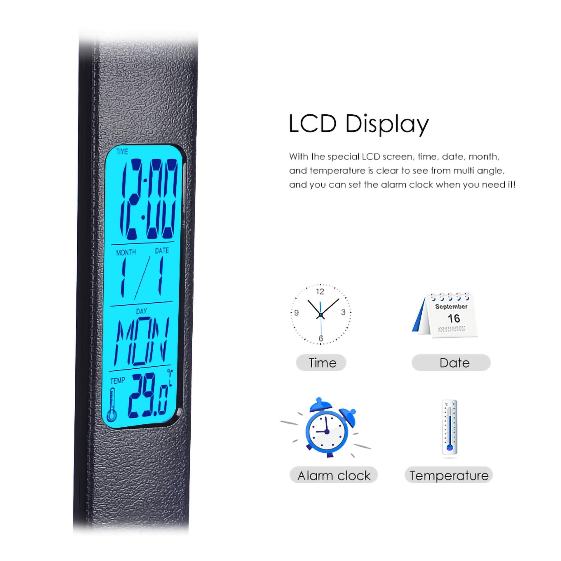 Lampa biurkowa LED z szybkim ładowaniem bezprzewodowym, 3 temperaturami barwowymi i 5-stopniowym przyciemnianiem, ładowana przez USB ściemniana lampka do czytania Lampy biurkowe Office (Color : White