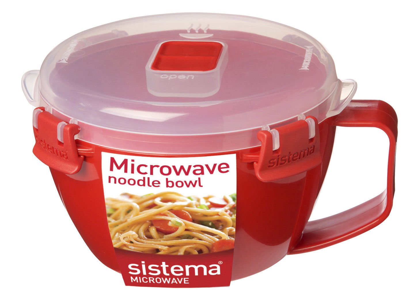 Sistema Klip It Microwave Noodle Bowl To Go by Sistema