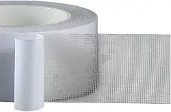 【Fita de carpete resistente】 Adesivo de grade dupla face para parede/pisos, fita impermeável de resistência industrial para balões/casamento/exposições, sem pano de fibra de vidro 5M-50M