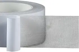 【Fita de carpete resistente】 Adesivo de grade dupla face para parede/pisos, fita impermeável de resistência industrial para balões/casamento/exposições, sem pano de fibra de vidro 5M-50M