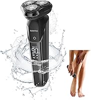 Vista 1 de Maquinillas de afeitar eléctricas para mujer, depilación facial, recortadora de bikini, afeitadora eléctrica recargable para mujeres, piernas, cara