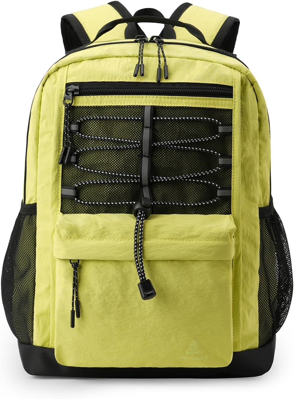 10L Small Size Casual Backpack for Kids Girls Boys Ages 3-9, Mini Waterproof Outdoor Sport Travel Hiking Camping Daypack (Light Yellow)