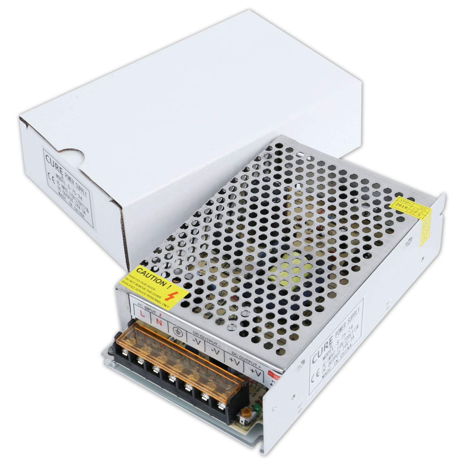 Amazon.co.jp: CURE（キュア) AC DC コンバーター 24V 3A 72W