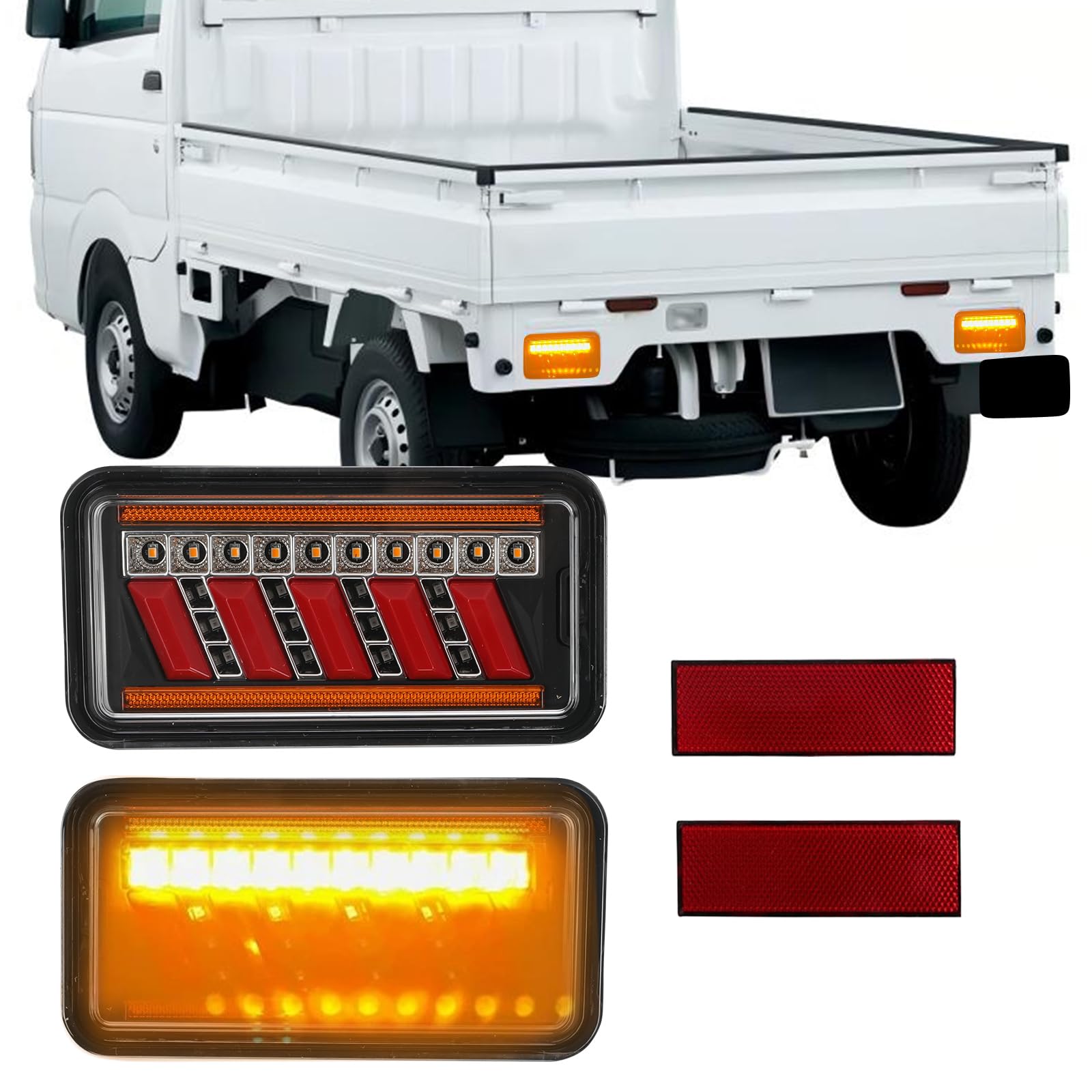 Amazon | Syncnika LEDテールランプ スズキ キャリー スーパーキャリー