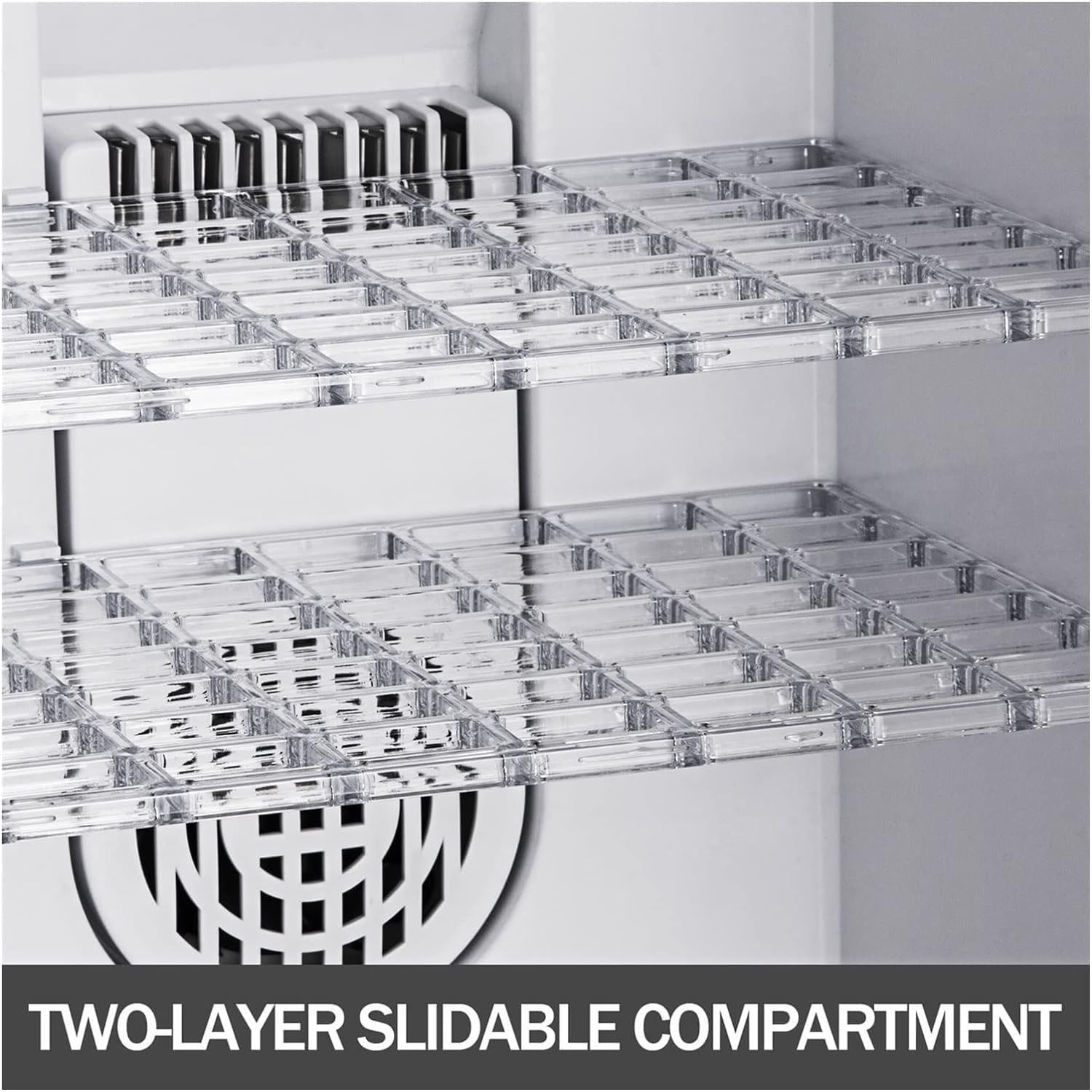Incubadora portátil para Reptiles de 25 l, Funciona para Reptiles pequeños, incubadora de Laboratorio científico, refrigeración y calefacción de 5 a 60 °C