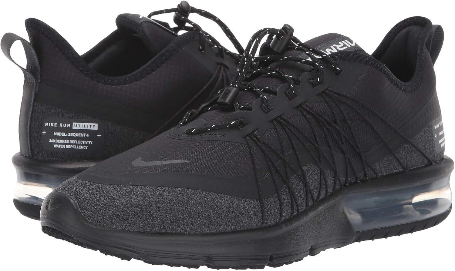 nike sequent 4 black