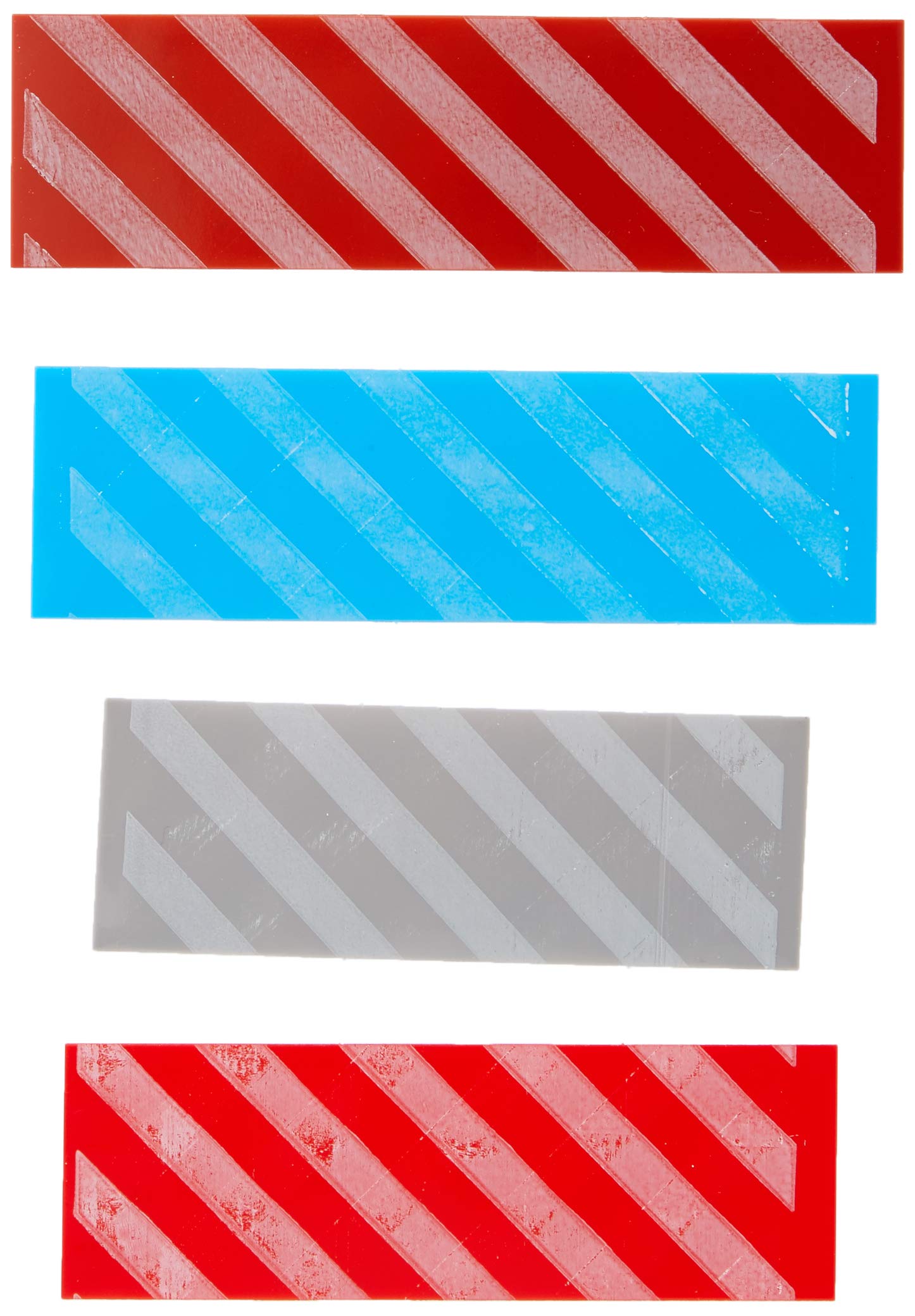 Monetique BRADEU5102050 Lot de 4 Paquets de 250 bracelets pour billets euro 5/10/20/50 euro