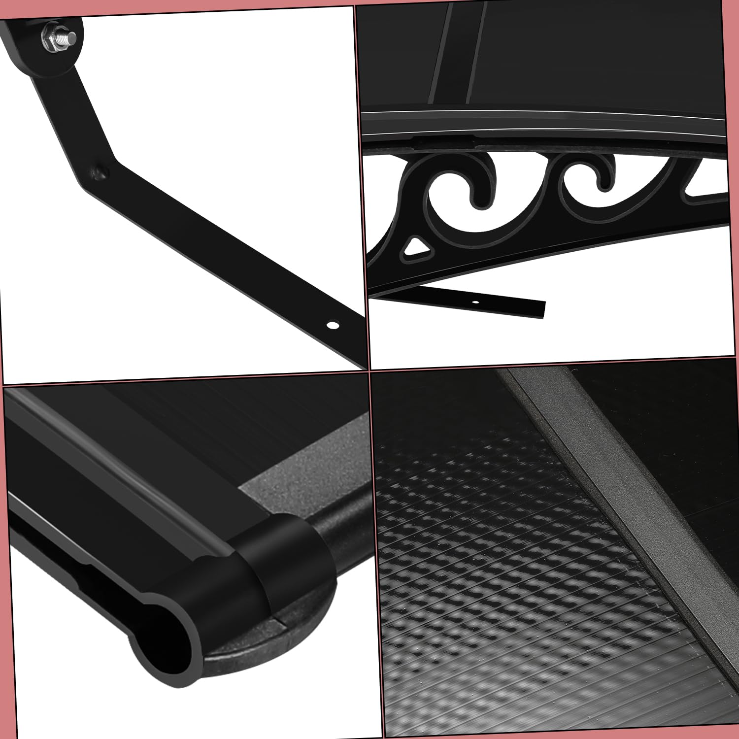 Daromigo Garage para robot cortacésped Automower, 106 x 87 x 50 cm, jardín, resistente a la intemperie, protección UV, material de montaje incluido - Negro