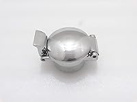 Vista 3 de Royal Crusaders Monza - Tapa de depósito de combustible/gasolina de 2.5 pulgadas (tipo plegable) con cuello de relleno de acero