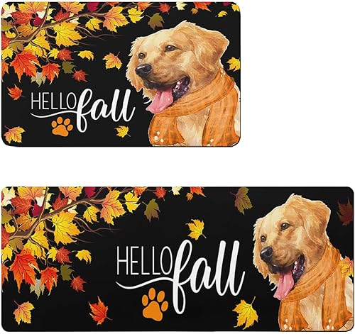 Miniatura 6 de Tapete de baño de otoño de Acción de Gracias para bañera, antideslizante, de secado rápido y absorbente, tierra de diatomeas, ducha, fregadero,