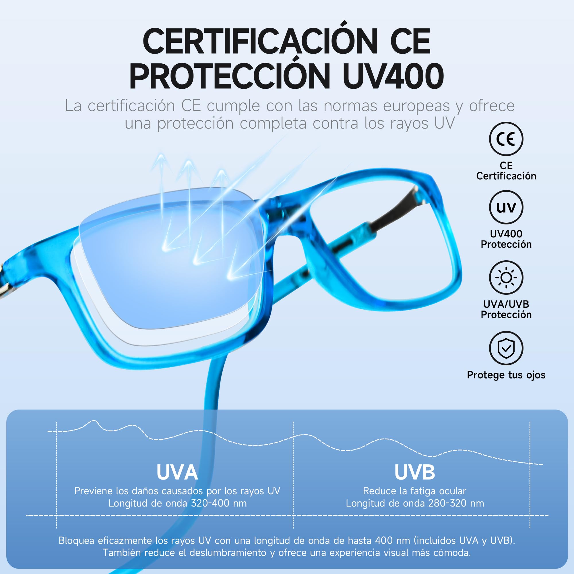 NEW VISION Gafas Presbicia Hombre 5 Pack, Gafas de Presbicia Cierre Imán, Longitud Ajustable, Gafas De Lectura para Hombre y Mujer, NV2904 (5COLORI, 2, X)
