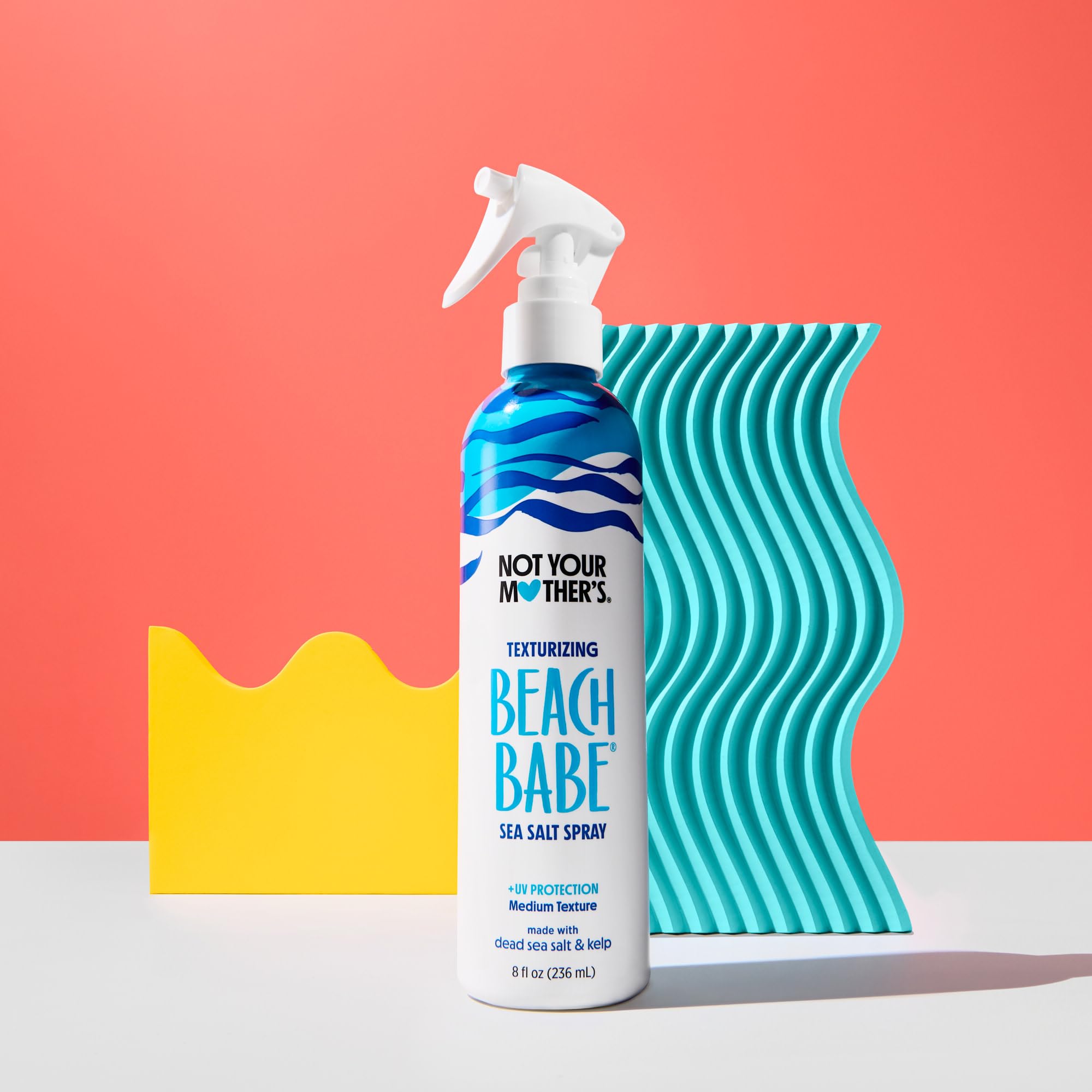 Not Your Mother's Playa Babe Sea Salt Spray (3 Stück) – 8 Fl Oz – Texturierendes Spray für trockenes Haar – verleiht dem Haar Textur und Granulat mit einem matten Finish