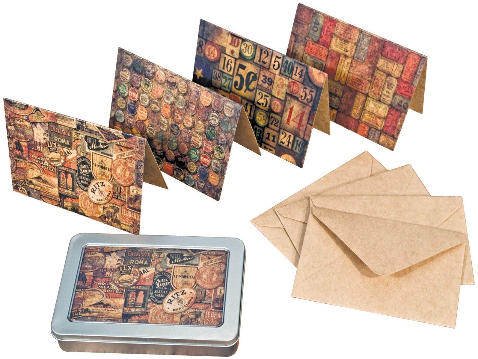 Tim Holtz Collectibles Notecards, Multi