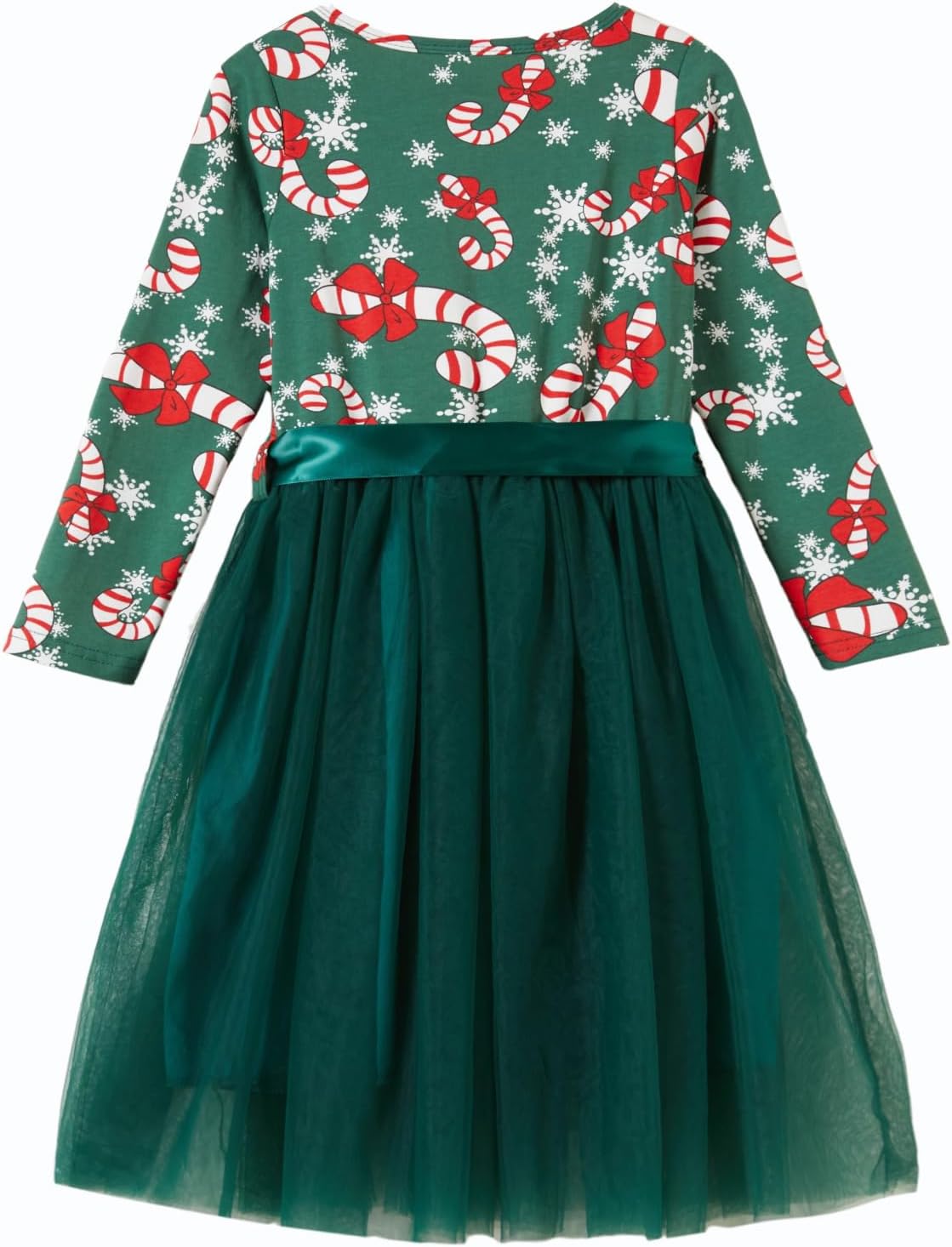 Niyage Girls Love Hearts Dress Toddler Baby Birthday Holiday Outfits Long Sleeve Tulle Tutu Princess Party Dresses - Image 3