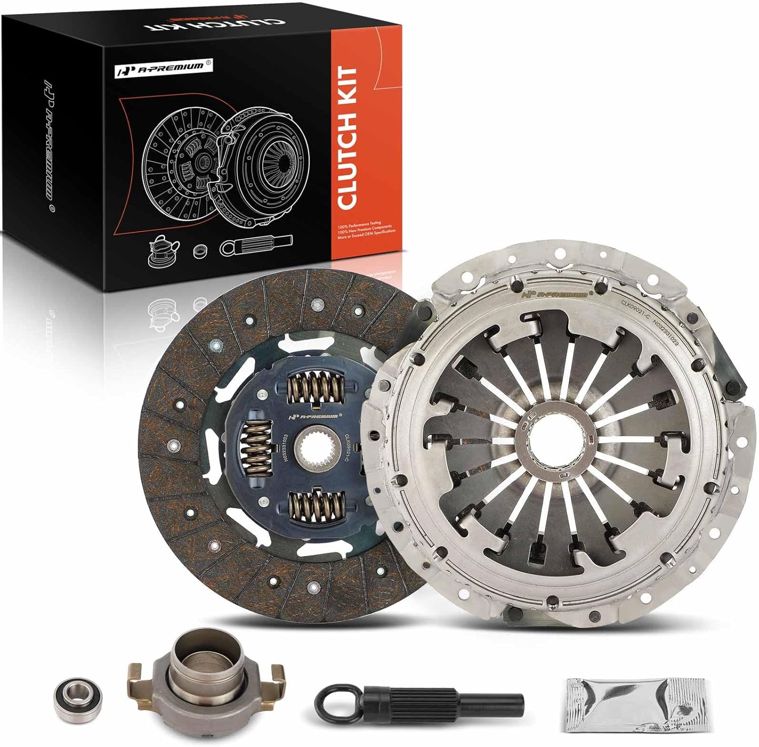 A-Premium Transmission Clutch Kit Compatible with Honda Passport 1994-2002 & Isuzu Amigo 1998-2000, Rodeo 1993-2004, Rodeo Sport 2001-2003, Trooper 1992-1997, 3.2L, Replace# L09021