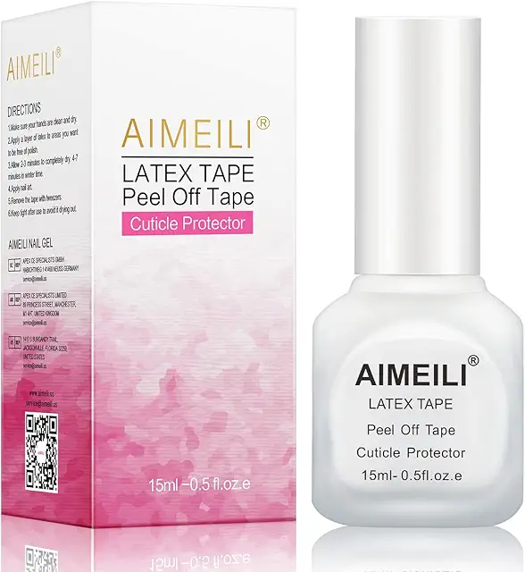 AIMEILI Latex Nagellack-Korrektor: Hautschutz für Nail Art, geruchlos