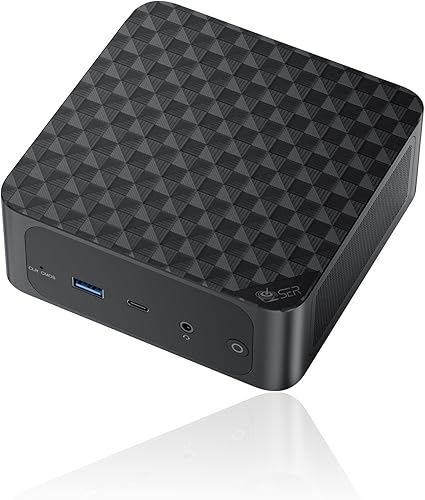Beelink Mini PC SER6, AMD Ryzen 9 6900HX(hasta 4.9 GHz) 8C16T, mini computadora de escritorio de 32 GB DDR5 RAM 1 TB M.2 NVMe SSD, PC para juegos