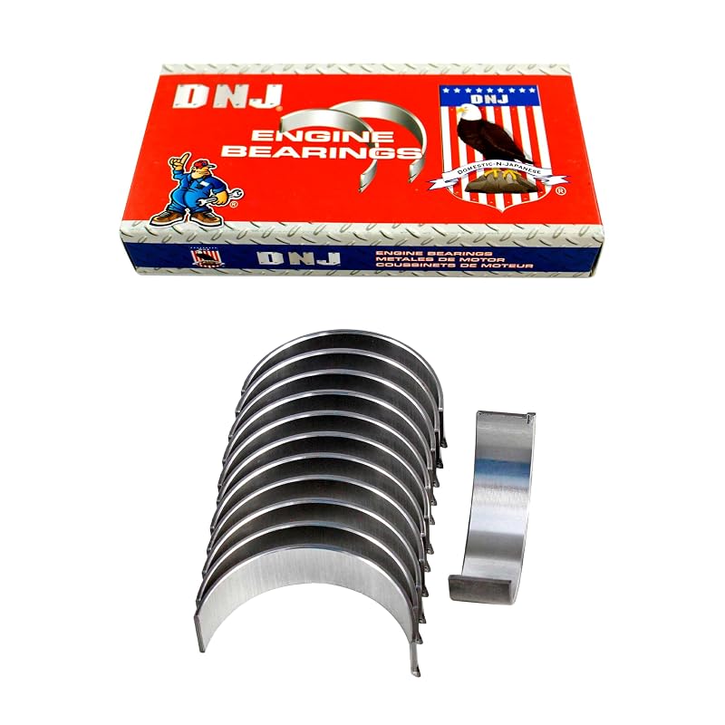 Jogo de bronzinas de biela DNJ RB1169 Standard para Chrysler, Dodge, Jeep, Ram e Volkswagen 3.6L V6 – 1 unidade