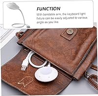 Vista 9 de Lámpara de mesa USB Lampara De Escritorio LED PC plegable Portátil Luz de carga USB Luz de computadora USB Manguera suave Lámpara de mesa Lámpara