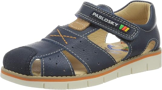 Chaussures Enfant Sandales Pablosky Garçon Cuir Naturel Ligne