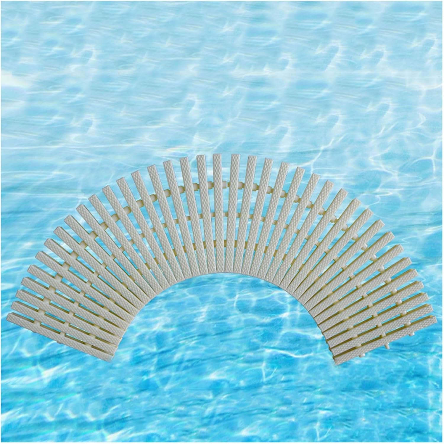 Premium Swimming Pool Drainage Grate, ABS Plastic Cover for Indoor/Outdoor Use, Splicable Road Gutter Grating, 8pcs Set, 18x100CM, Efficient Overflow Solution