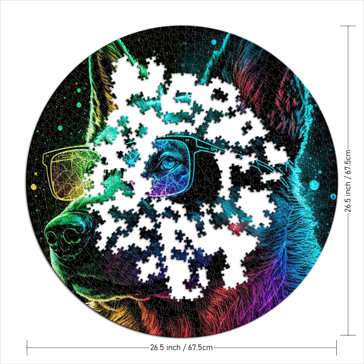 Ravensburger Library of Dogs Puzzle da 1000 pezzi per adulti e bambini dai 12 anni in poi