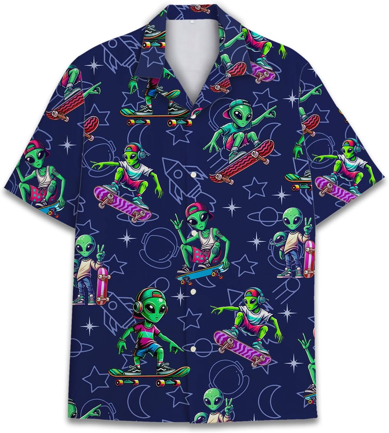 Hawaiian Shirt for Men Women Funny Hawaiian Shirt Mens Summer Beach Aloha Short Sleeve Casual Button Down
