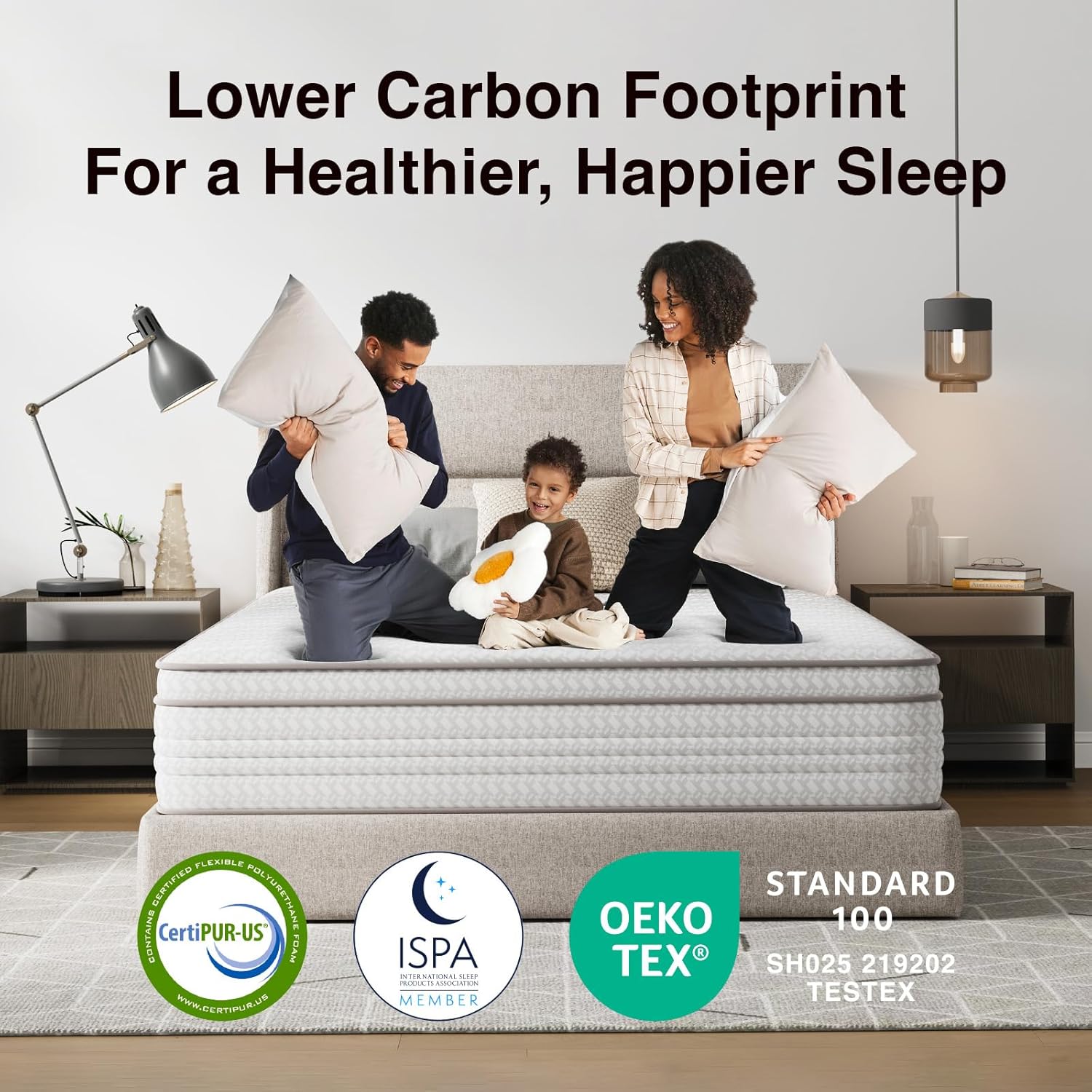 Novilla Full Size Mattress, 10 Inch Full Mattresses in a Box with Smarts™ Pocket Coil for Pressure Relief, Medium Plush Foam and Spring Hybrid Colchones with CertiPUR-US Certified