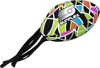 Sunflex Extreme Catch-It Ball - Neoprene Lightweight Water Ball - Football-Shaped Sport Ball for Outdoor and Water Games - Waterproof and UV Resistant