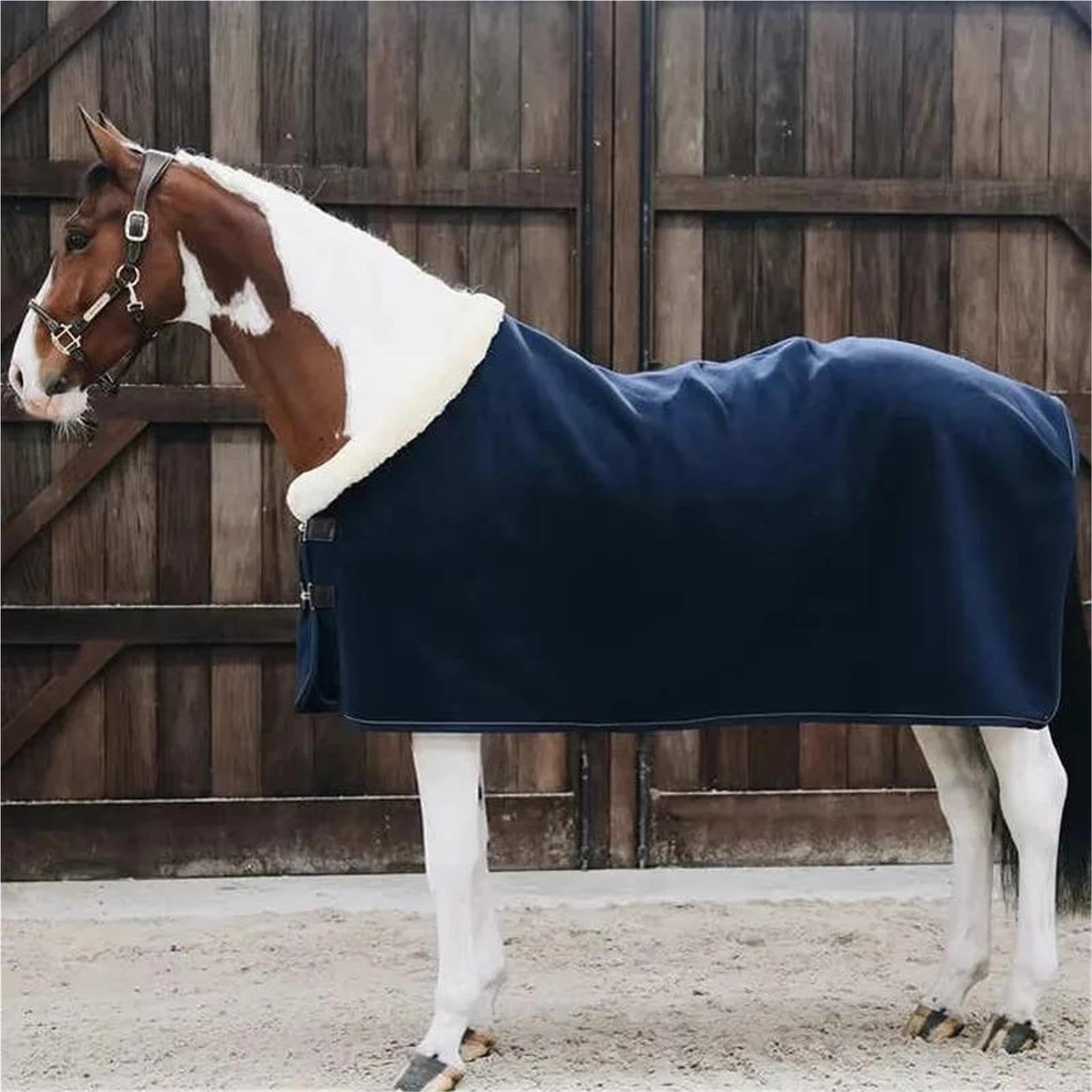 Coperta Termica for Cavalli Che Assorbe Il Sudore | Tecnologia traspirante ideale for viaggi e attività di allenamento quotidiano