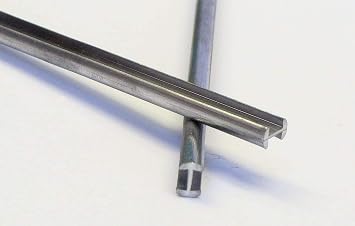 3/16" Round H Lead Came - 12 Ft Stained Glass Lead Came